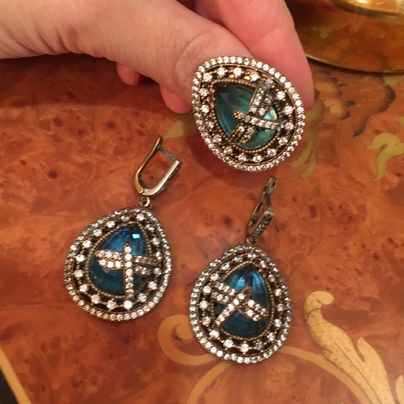 925 Sterling Silver Earrings - Picture 10 of 12